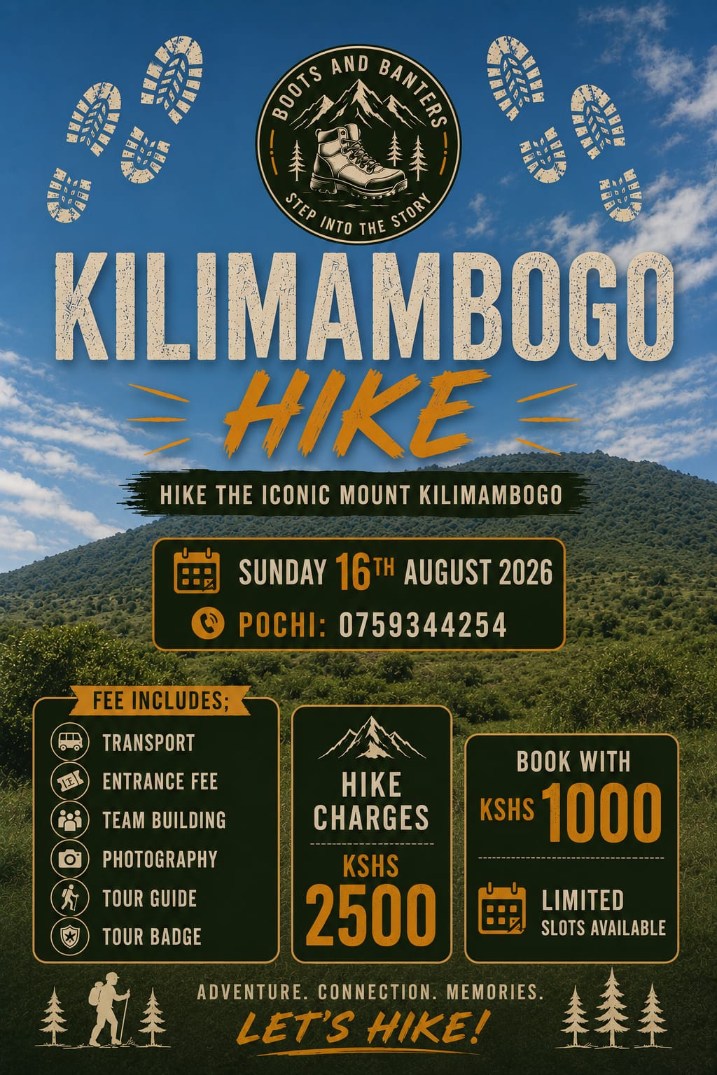 Mt. Kilimambogo Poster